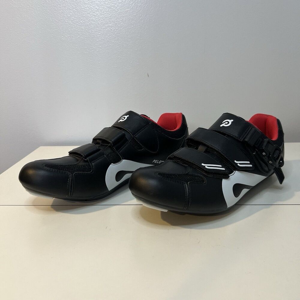 Peloton Black and White Athletic Shoes